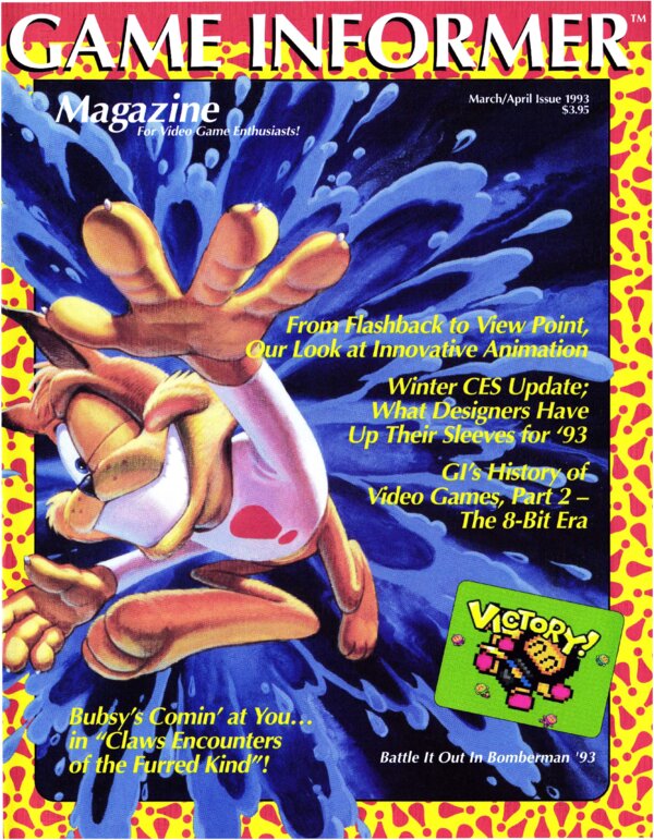 Game Informer Issue 9 (March April 1993) cover